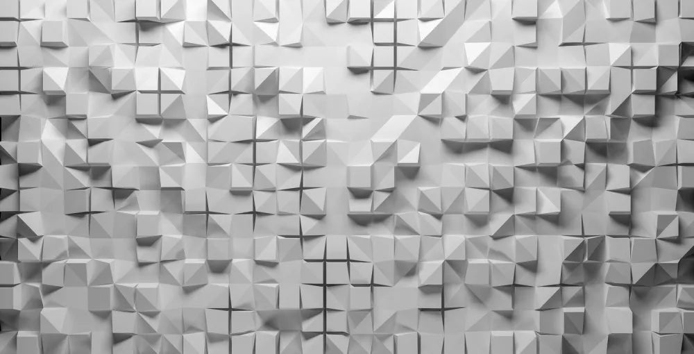 White Mosaic 3D