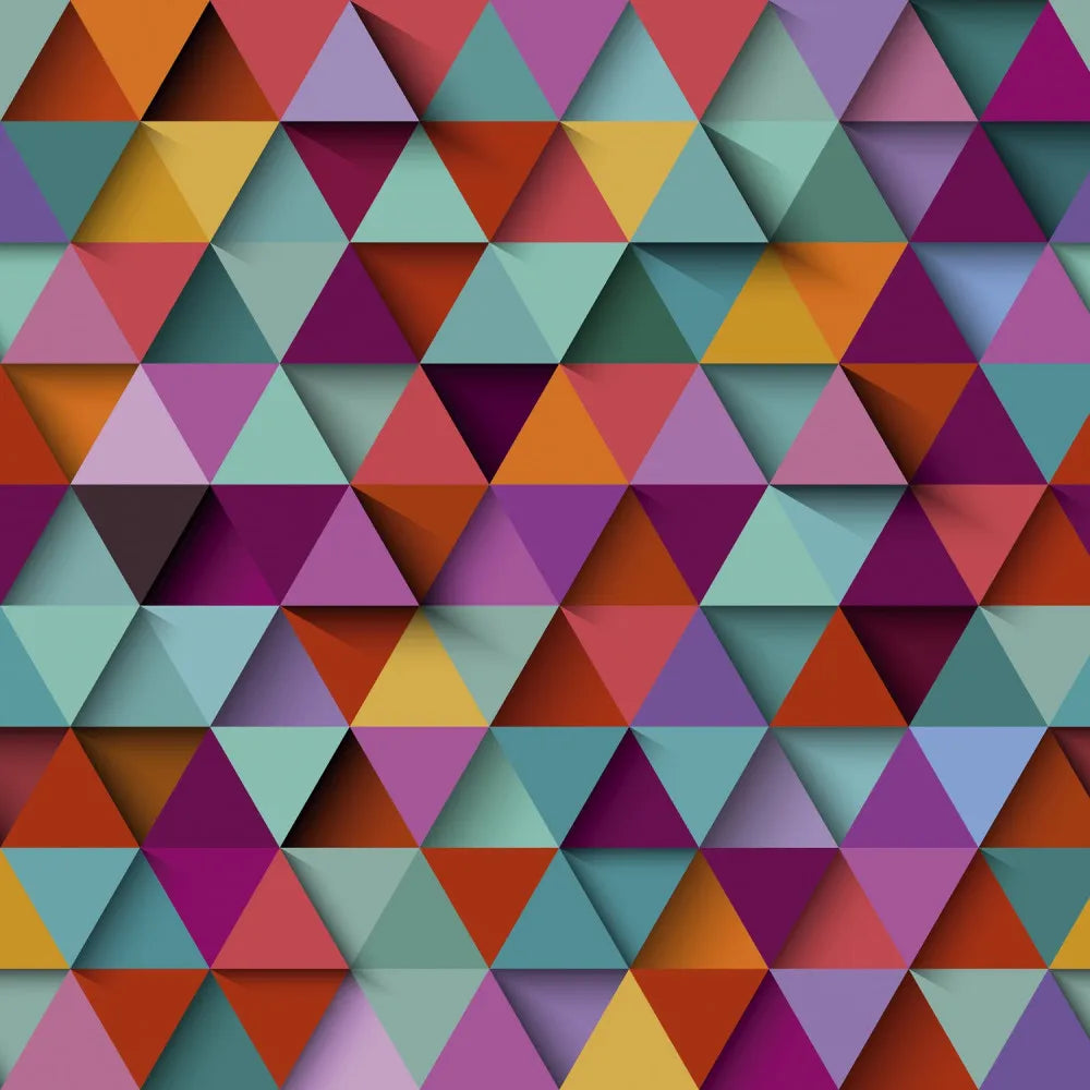 Multicolored triangles 3D