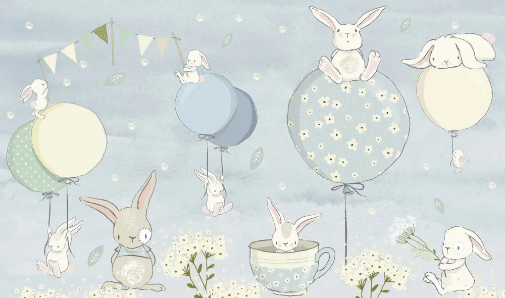 10 little rabbits