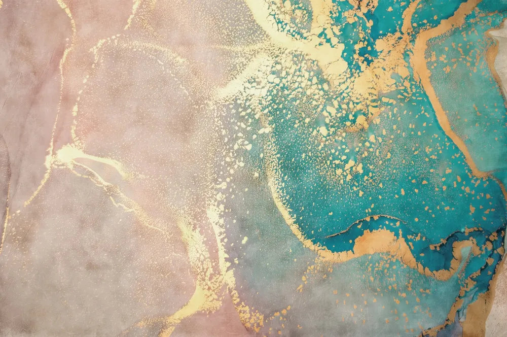 seashore, fluid art