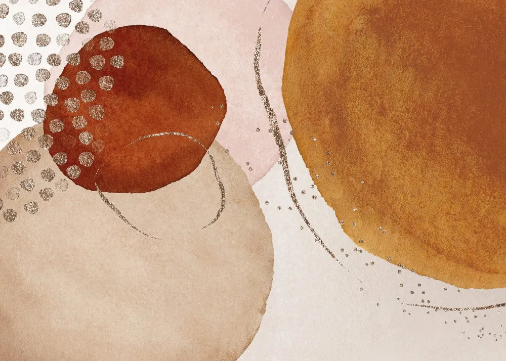 Watercolor stains
