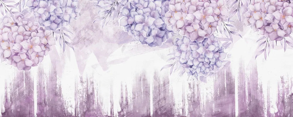 Lilac hydrangea