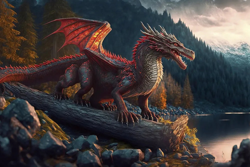 Fantastic dragon