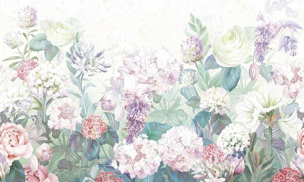 Floral panel