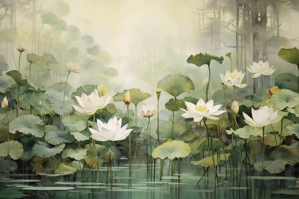Magic water lilies