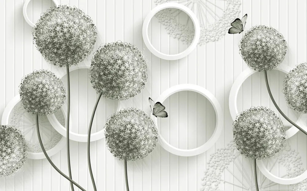 Green Allium 3D