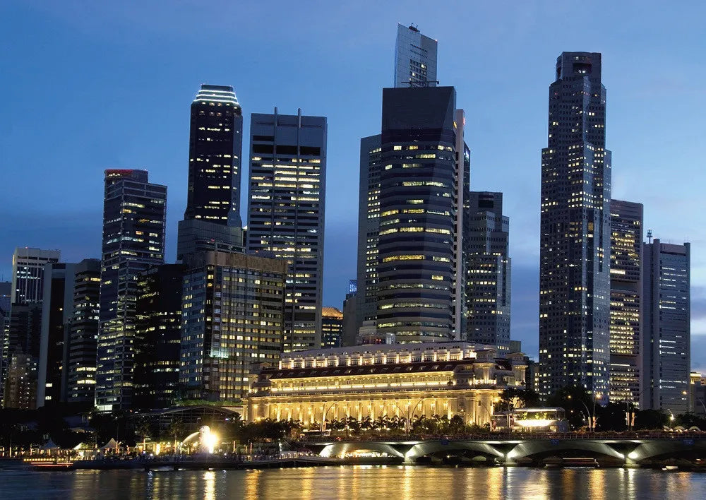 Singapore at night