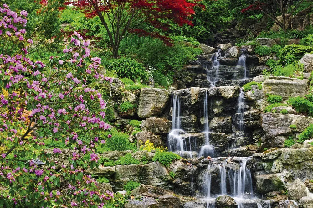 Waterfall in the garden