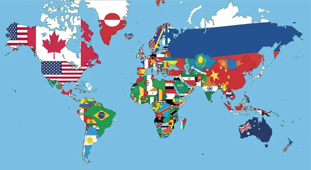Map of the world