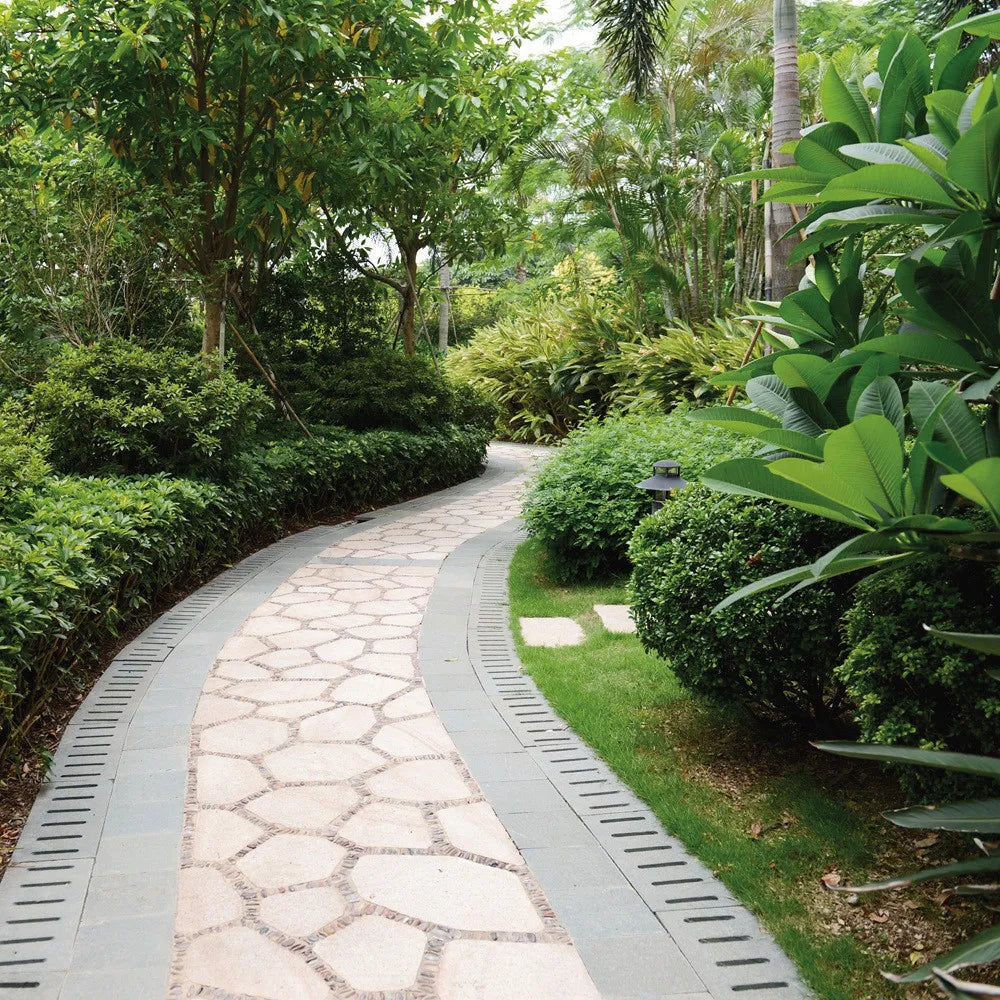 Road in the garden