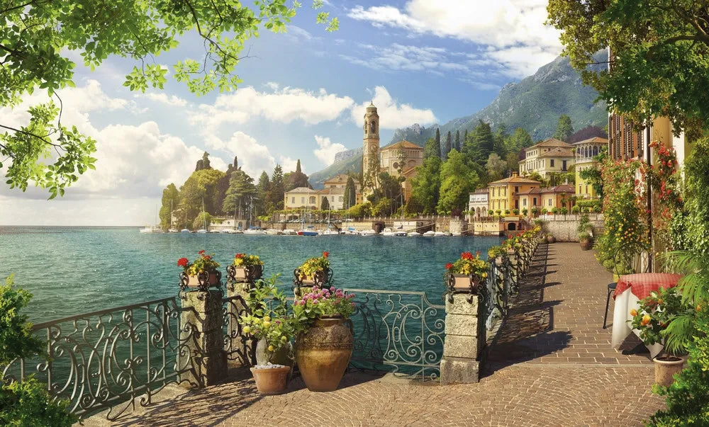 Embankment in Italy