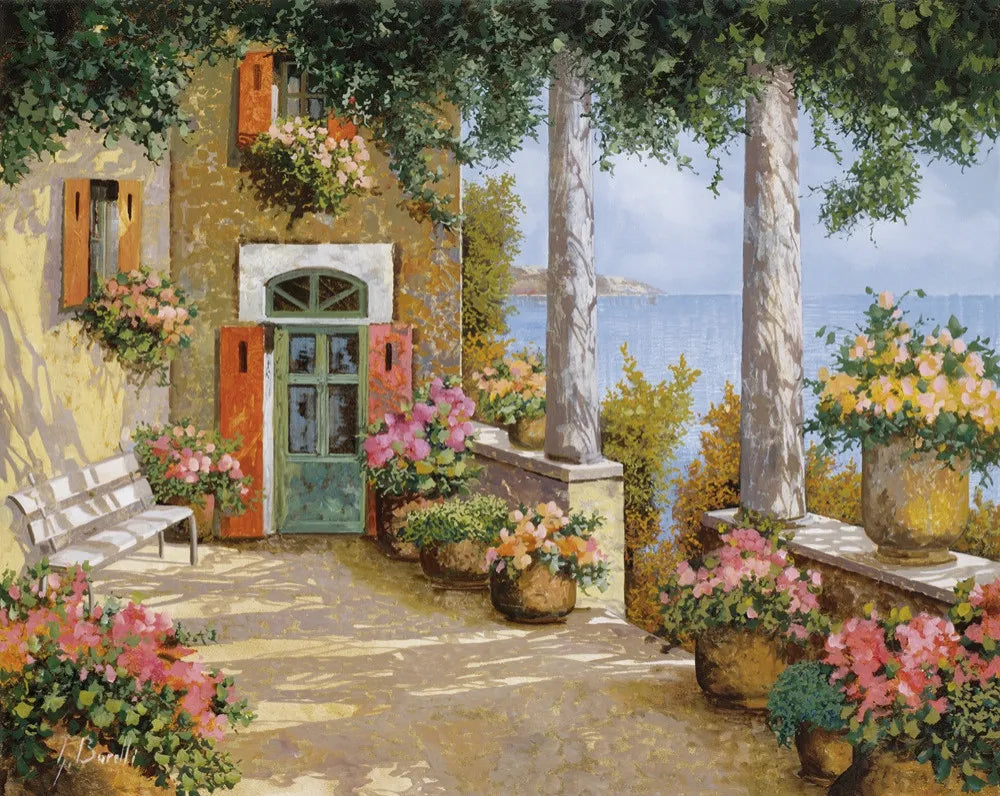 Yard in Italy