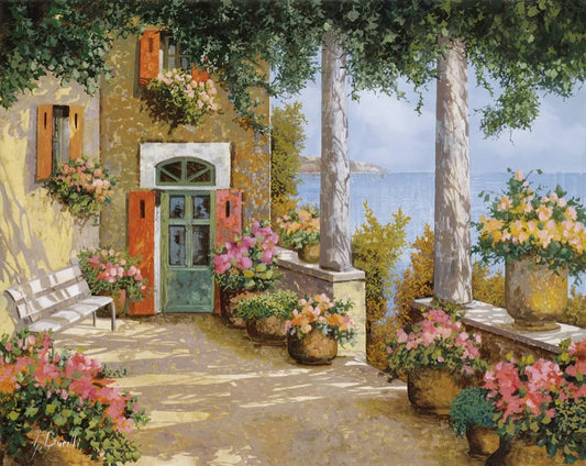 Yard in Italy