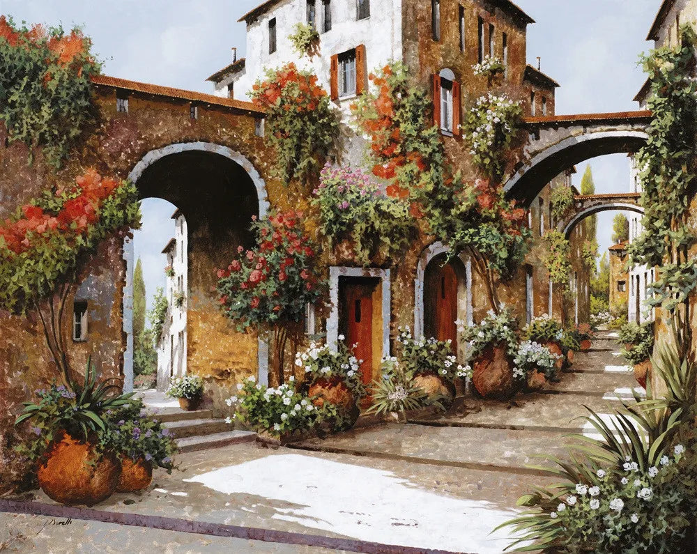 Blossoming street