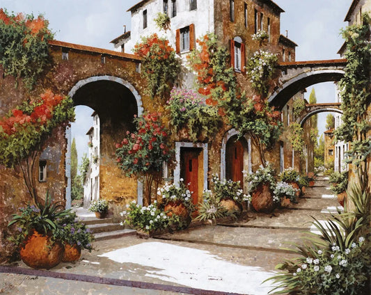 Blossoming street