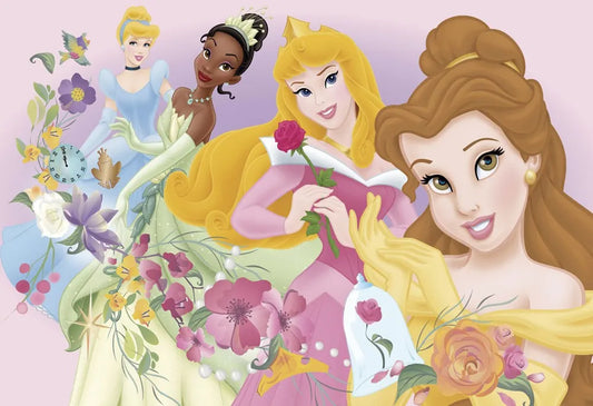 Princess and flowers