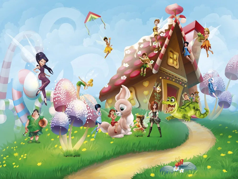 Fairies and fairy house