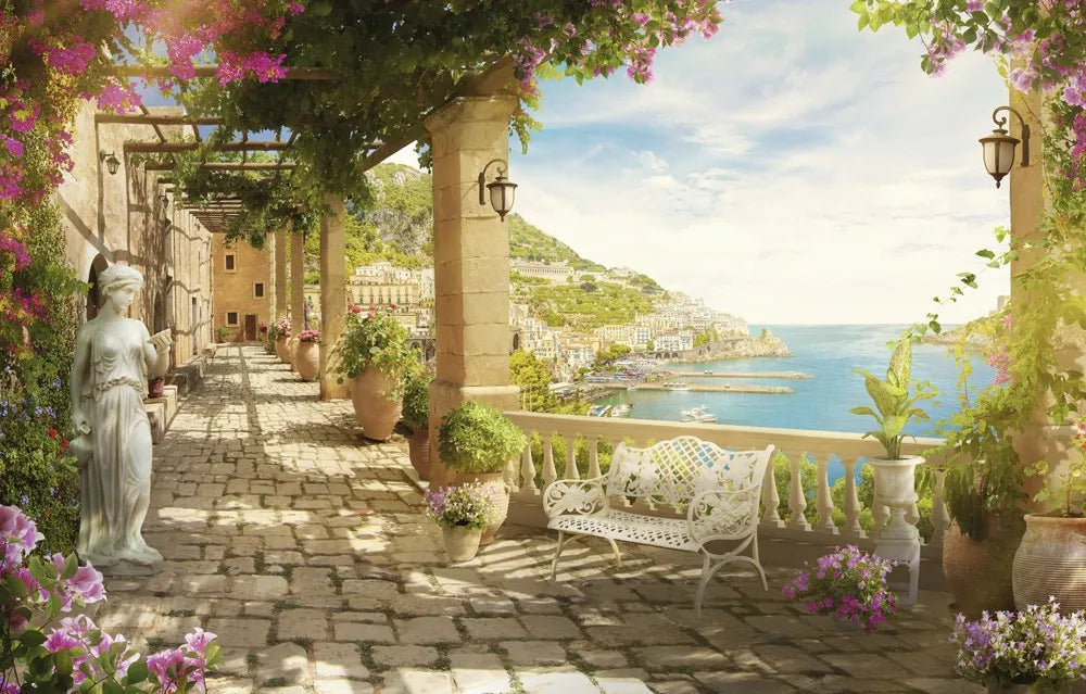 Italian courtyard