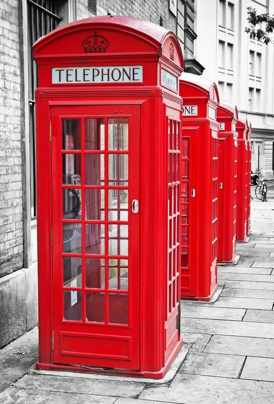 Telephone booth in London