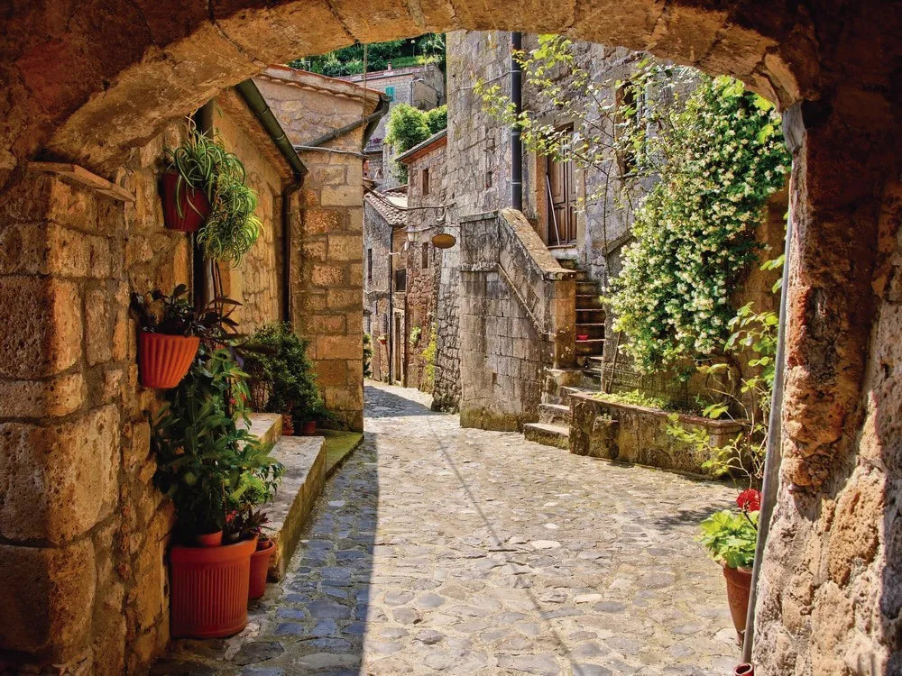 Street in Tuscany, Italy