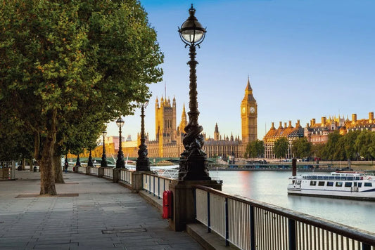 Embankment in London