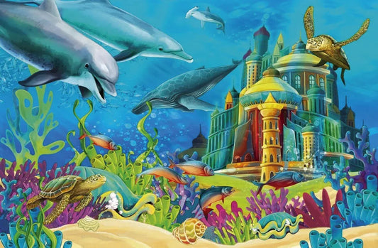 Underwater castle Neptune