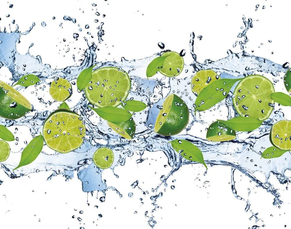 Lime in the water flow