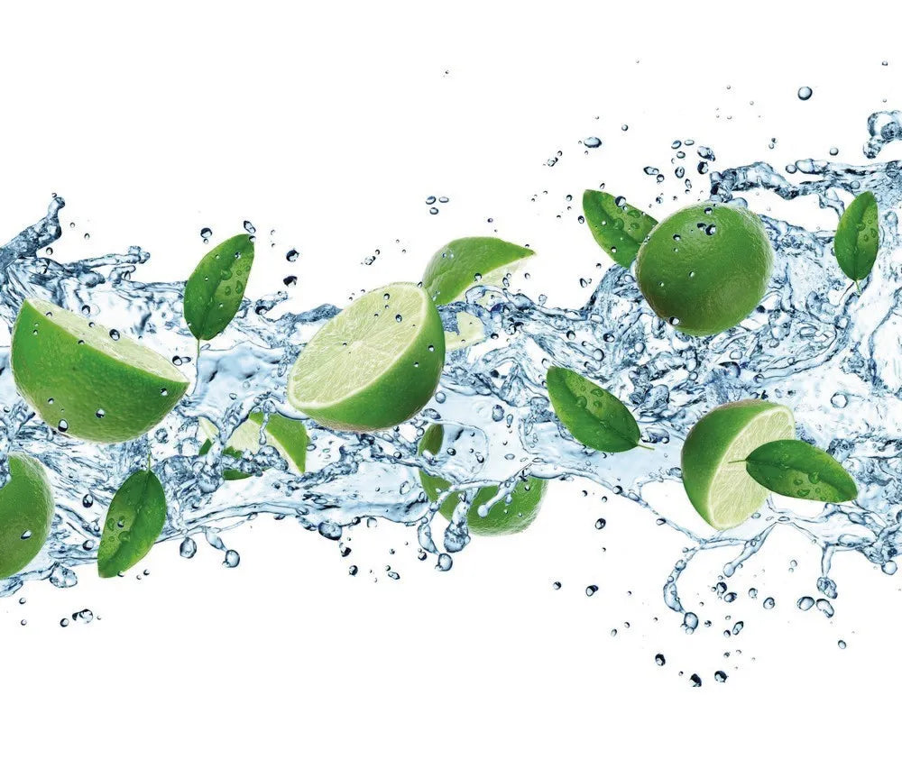 Lime in the water flow
