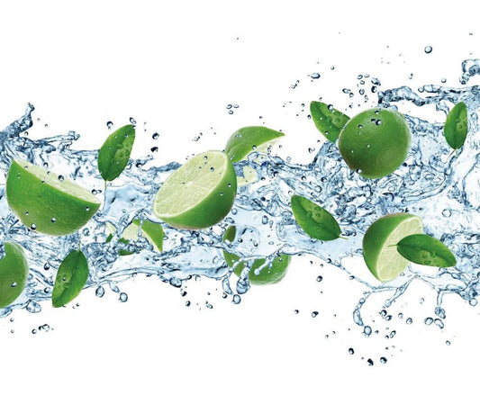 Lime in the water flow