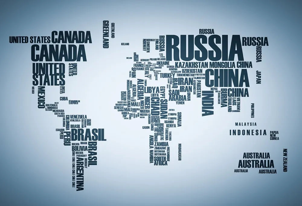 Map of the world