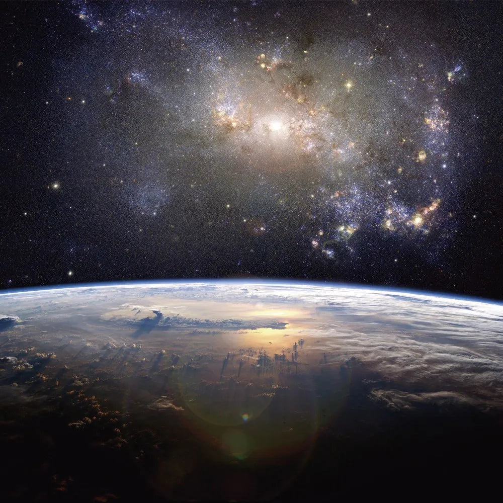 The surface of the planet