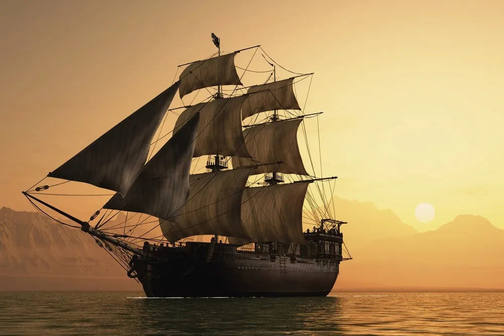 Antique ship