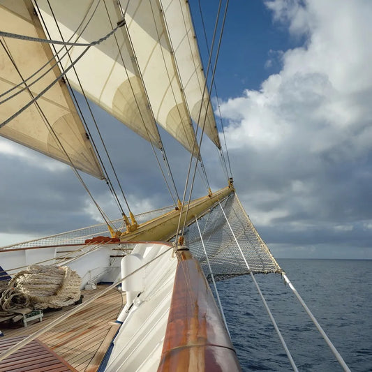 On Board the sailing ship