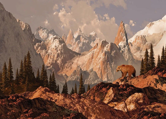 Bear in the mountains
