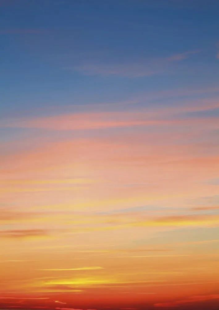 Dawn, the sky