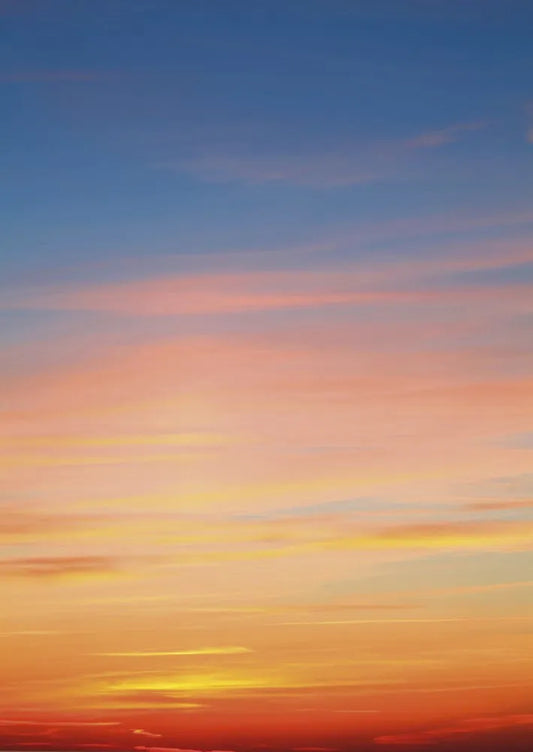 Dawn, the sky