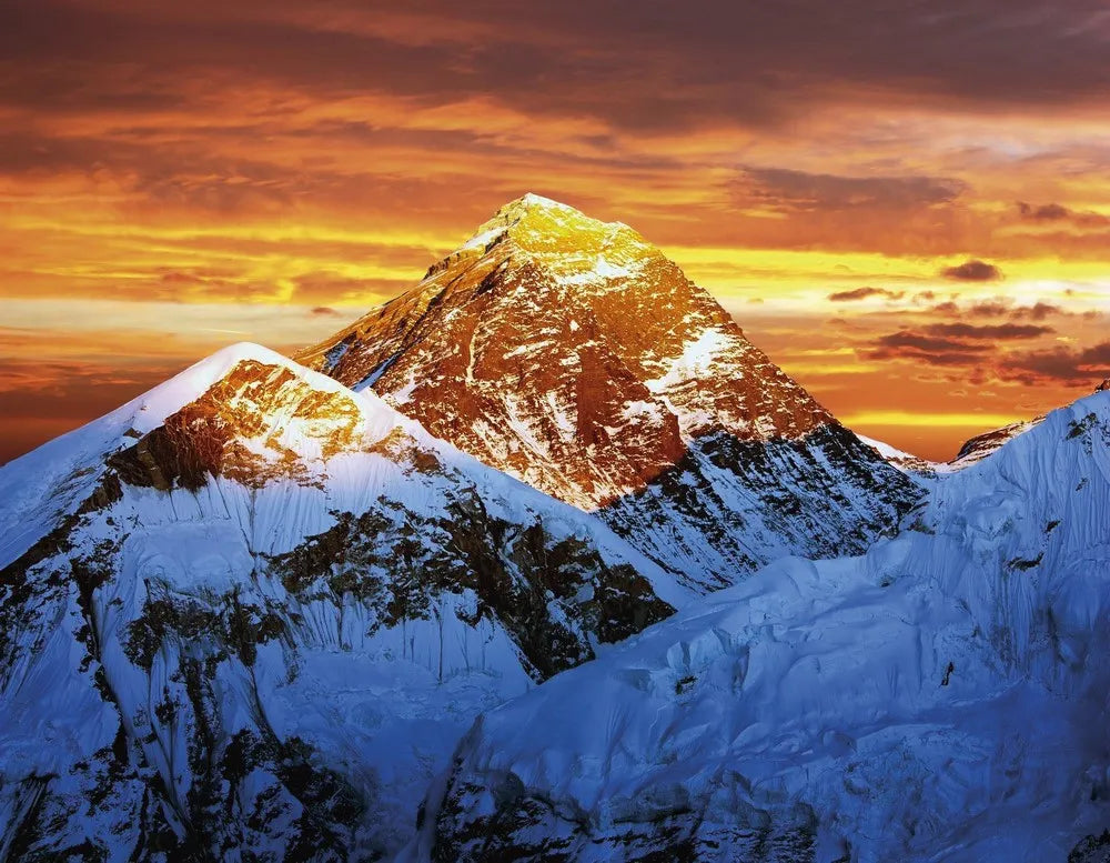 The top of the mountain