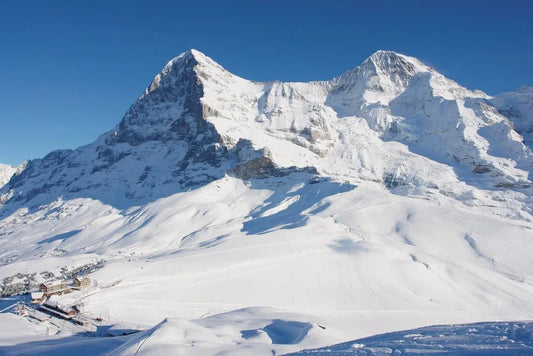 Alps, mountains in the snow
