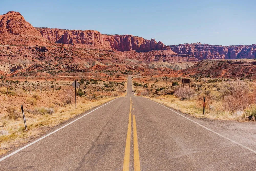 Road among the rocks