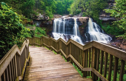 Staircase waterfall