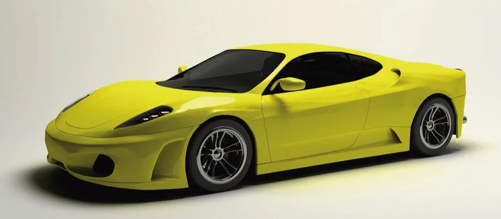 Yellow car