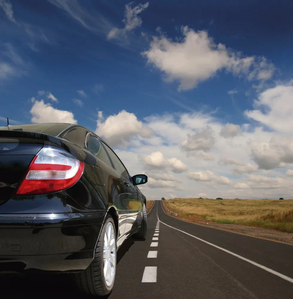 Car on the road