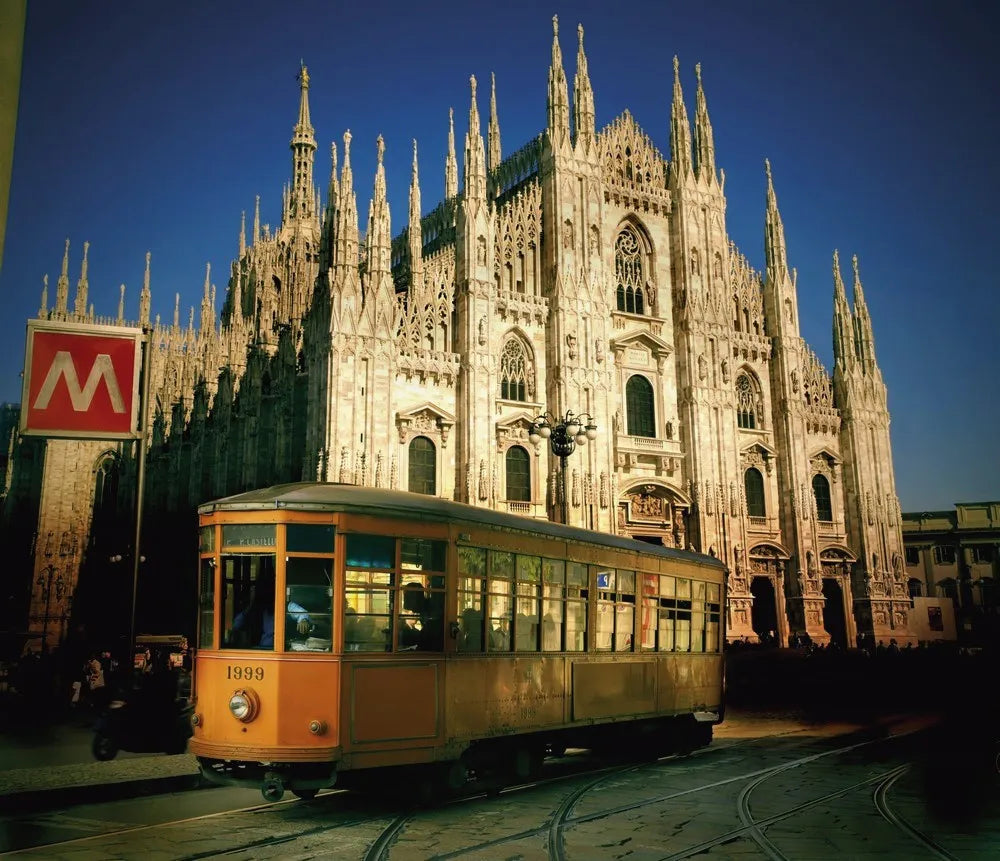 Tram in Milan, Italy