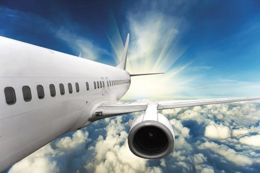 Airplane in the sky