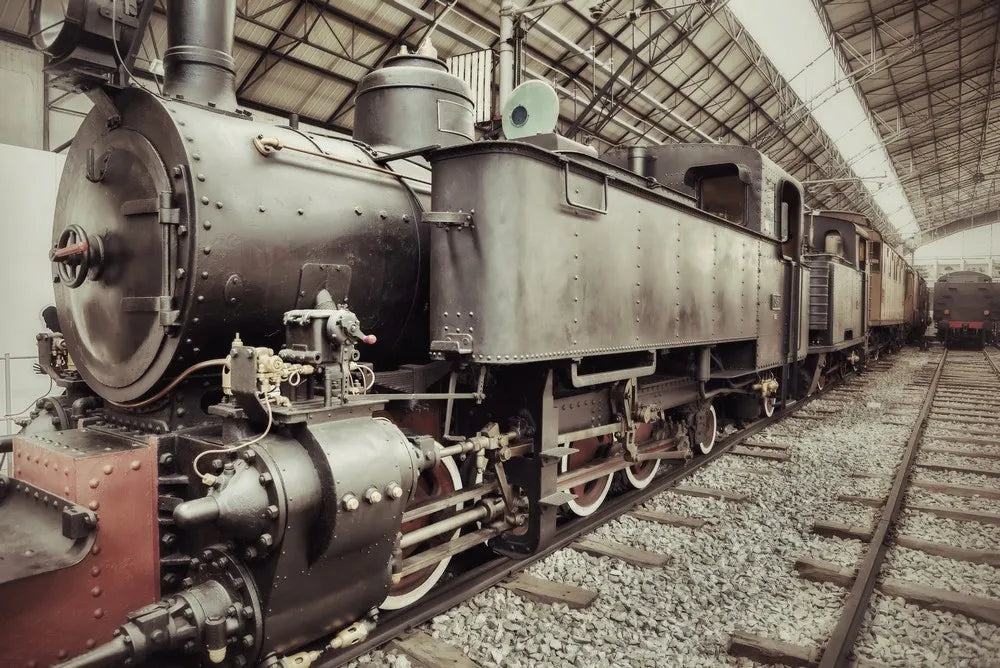 The locomotive depot