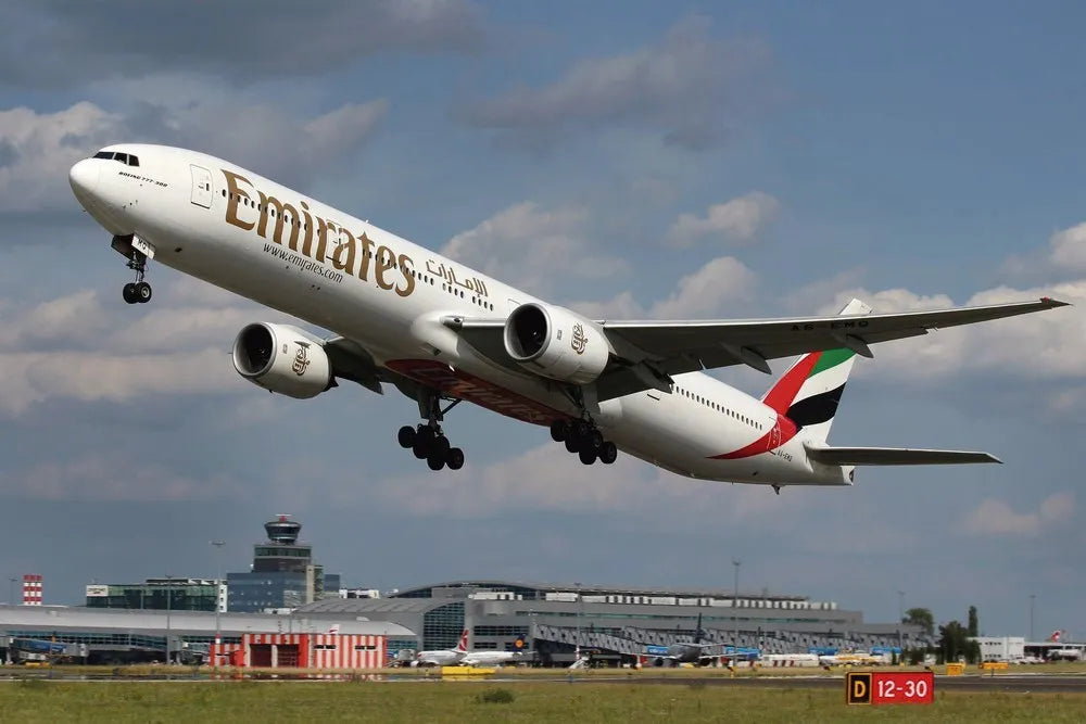 Aircraft during takeoff