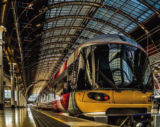 The train at the station