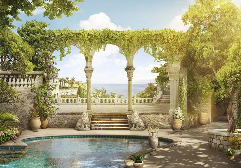 Terrace, garden