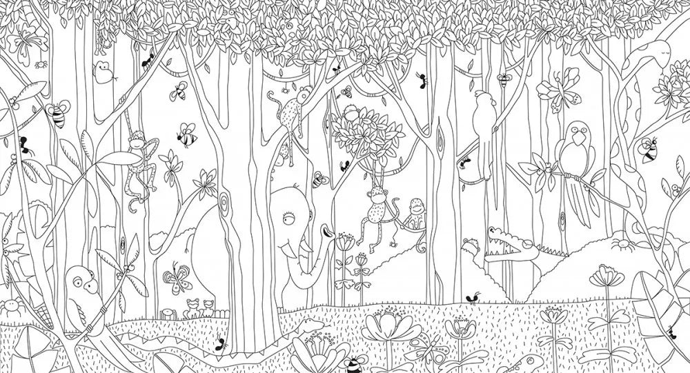 The jungle sketch