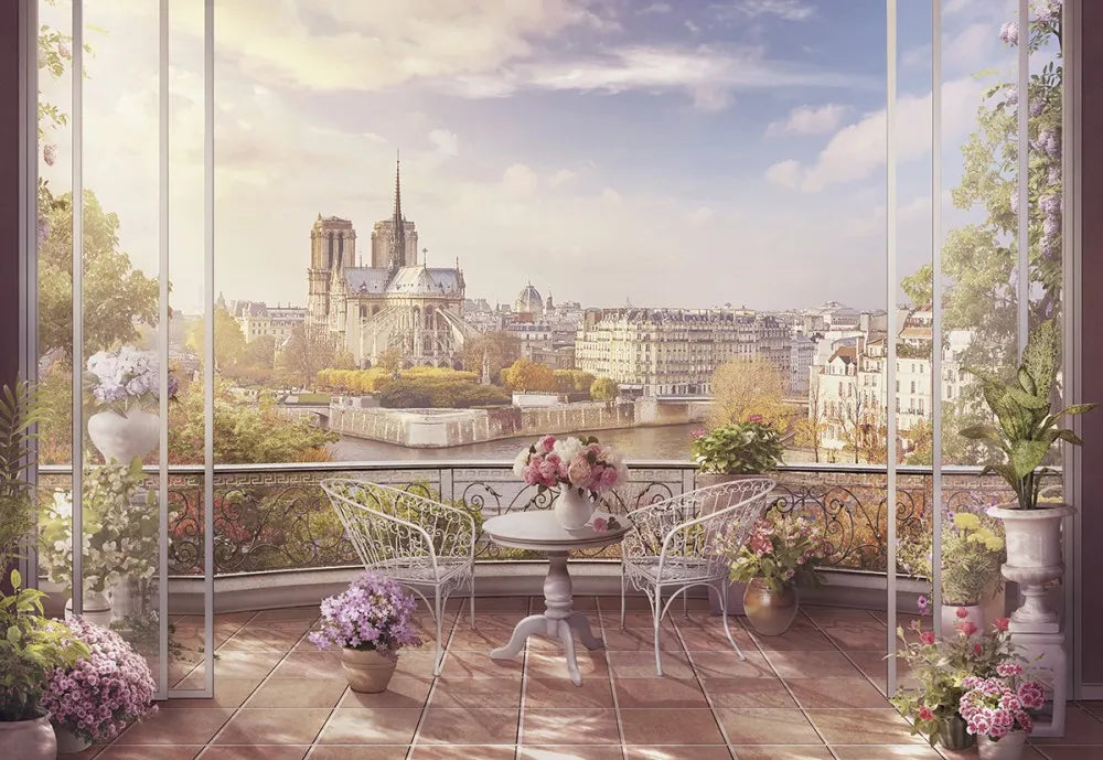 Terrace in Paris